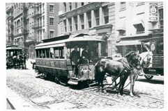 Pferdestraßenbahn in New York